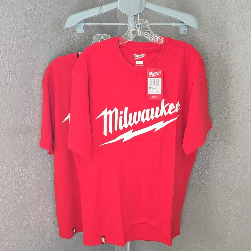 Set Of 2 Red Milwaukee Men's T-Shirts